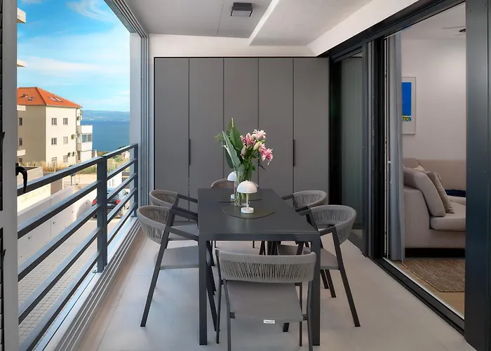 Deluxe With Private Heated Pool On Znjan - Urban Nook アパート *